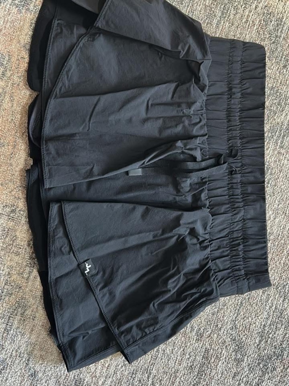 JoyLab Black Athletic Skort with Built-In Short